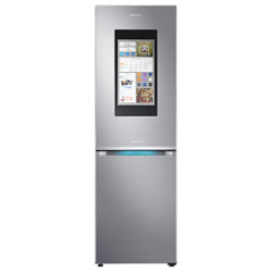 Samsung RB38M7998S4/EU Family Hub Smart Freestanding Fridge Freezer, A++ Energy Rating, 60cm Wide, Stainless Steel